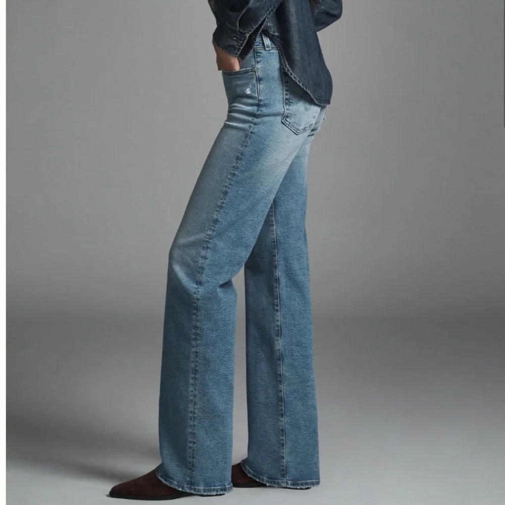 AG Kora high rise wide leg jeans sz 27 - Picture 5 of 10
